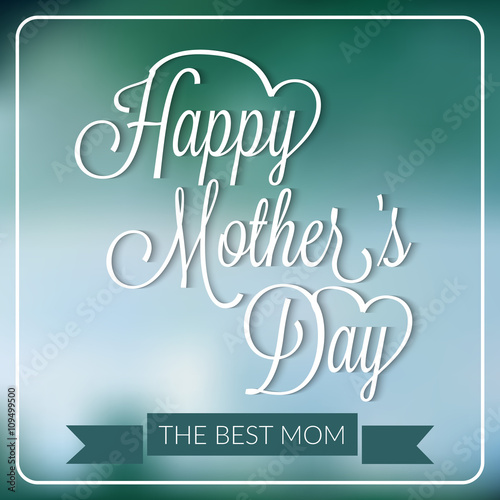 Wallpaper Mural Happy Mother's Day Illustration Torontodigital.ca