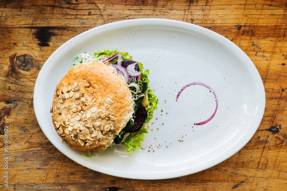 vegan burger vegan burger