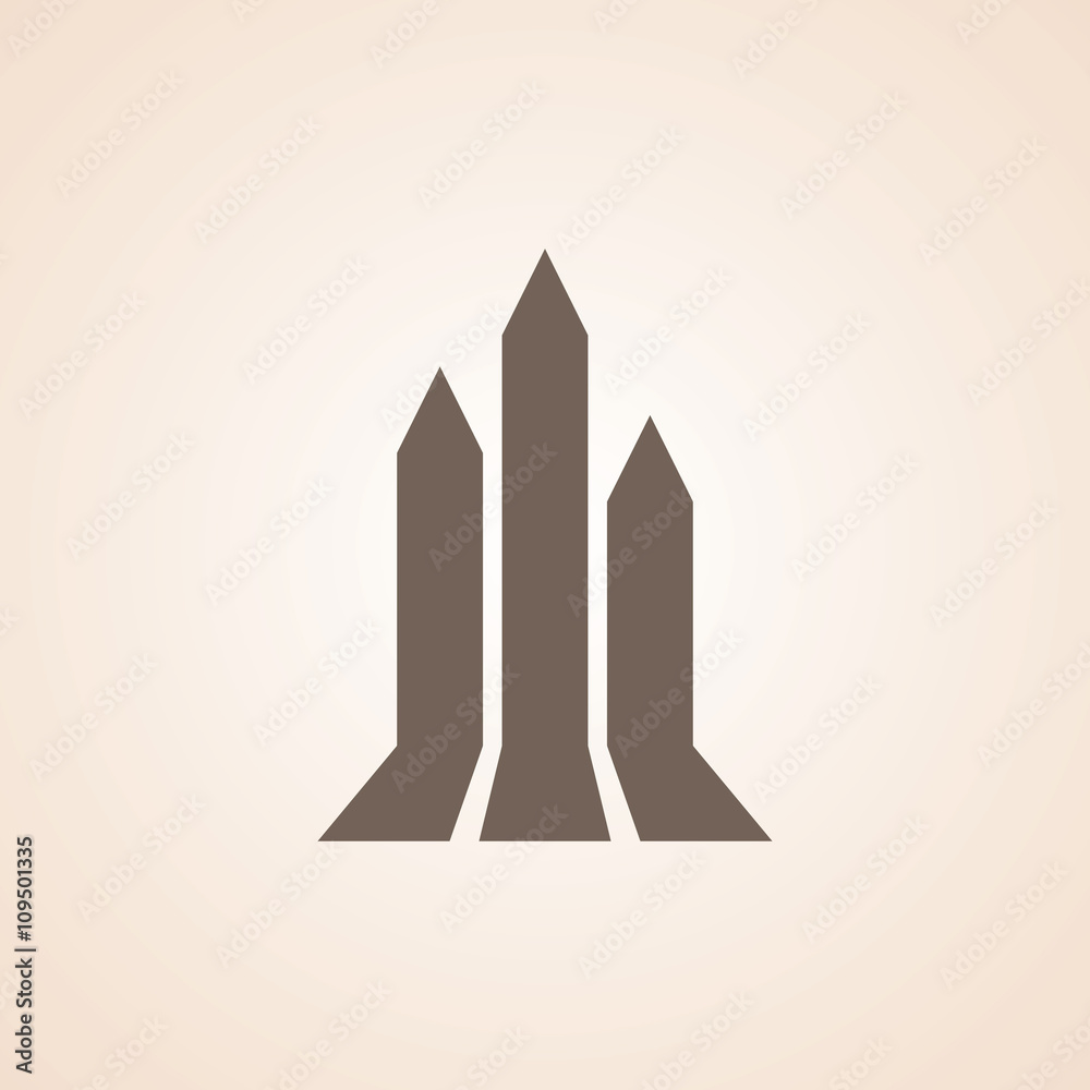 Icon Of Binoculars. Icon Of Binoculars.