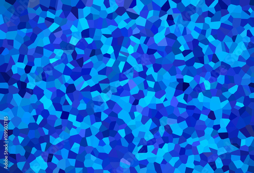 Abstract blue low polygon