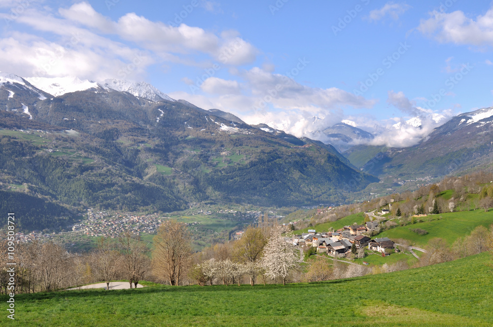 villages de montagne en Savoie 