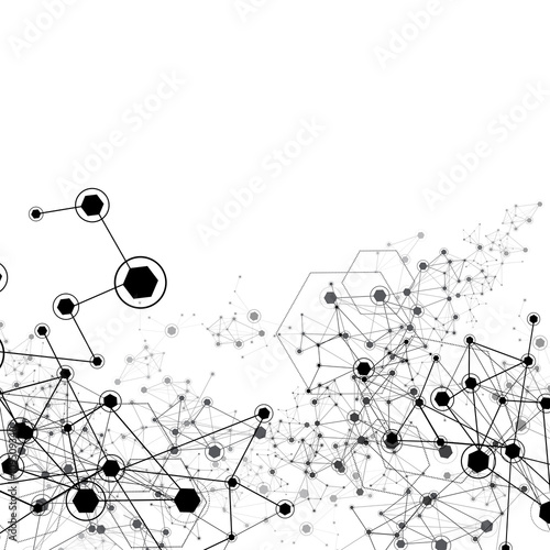 Global Network On White Background - Vector Illustration, Graphic Design Useful For Your Design