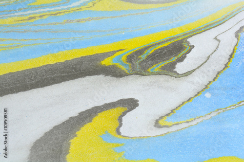 Ebru art. Traditional Turkish Ebru technique. Marbling painting