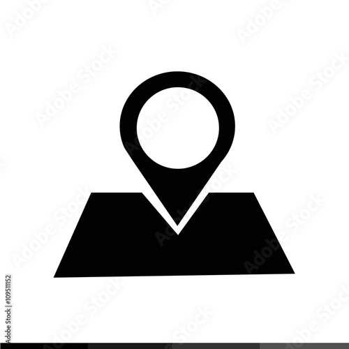 Free Download Location Pin Icon Illustration design - GFXLoad