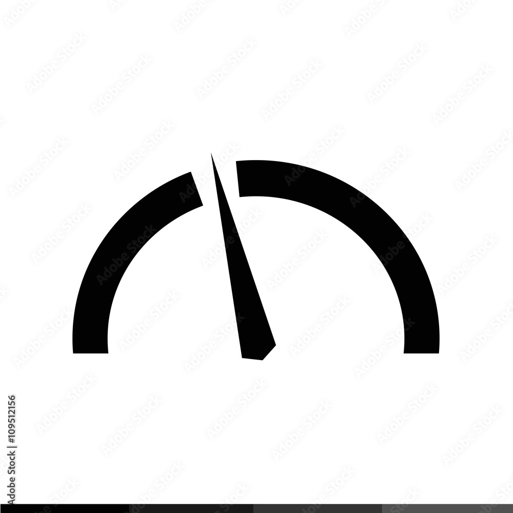 Speedometer and tachometer icon Illustration design Speedometer and tachometer icon Illustration design