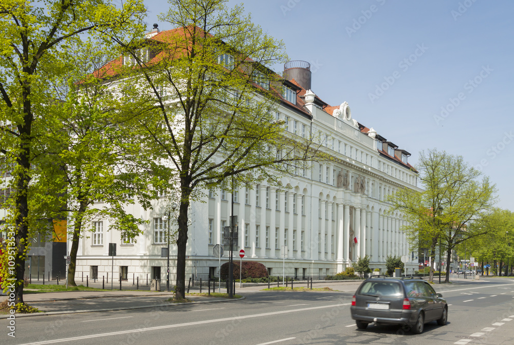 Poland, Upper Silesia, Gliwice, Administrative Court Building