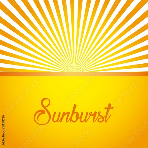sunburst frame design 