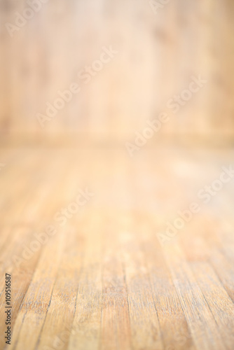 Blurred image of wooden background