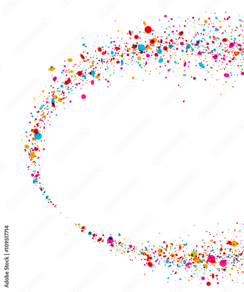 Fototapeta premium Background with color drops.