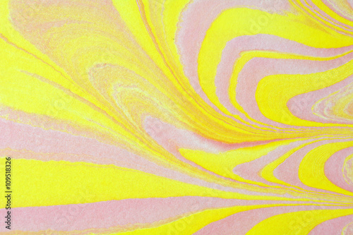 Creative background with abstract marbling waves. Handmade marbl