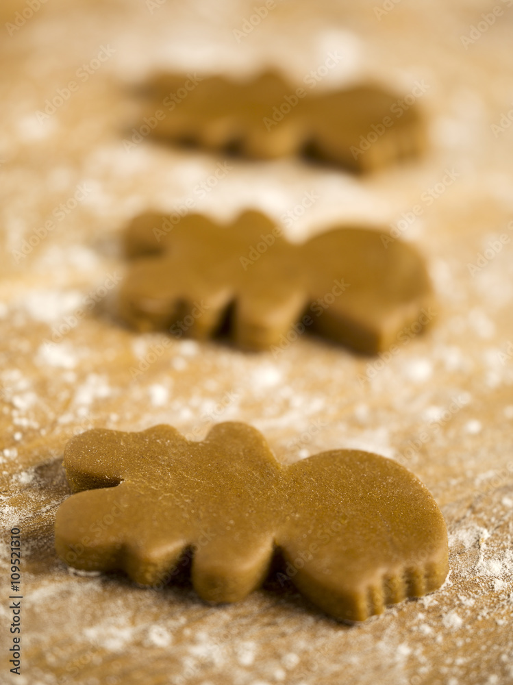 close-up of gingerbread cookies. close-up of gingerbread cookies.