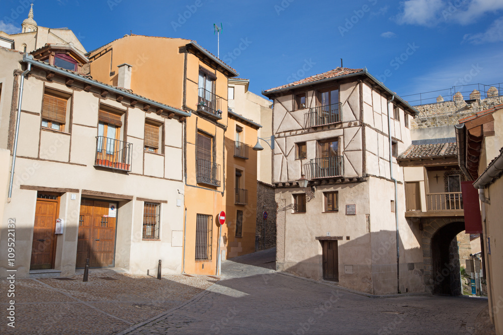 Segovia - Plazuela del Sororro square