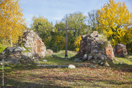 Küstrin Kuestrin Kostrzyn nad Odrą Denkmal Merienkirche Festung historische Innenstadt Ruinen Mahnmal Kriegsruinen Kriegserinnerung Deutsch polnische Geschichte Kriegszerstörung Kriegsopfer WWII war photo