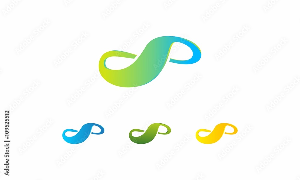 Fototapeta premium infinity Color StartUp Logo