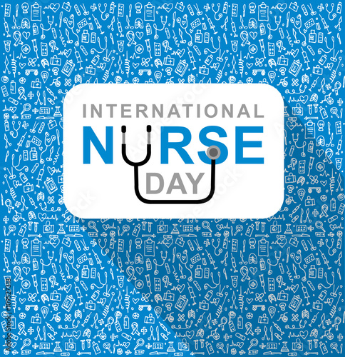 Vector illustration for International Nurse Day
