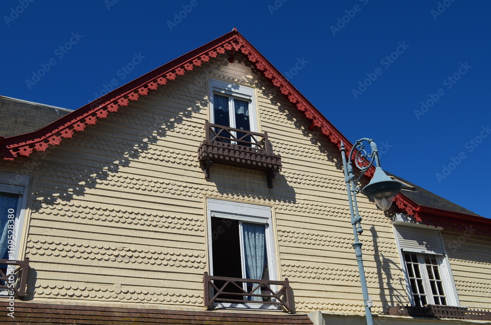 Naklejka premium Chalet en bois.