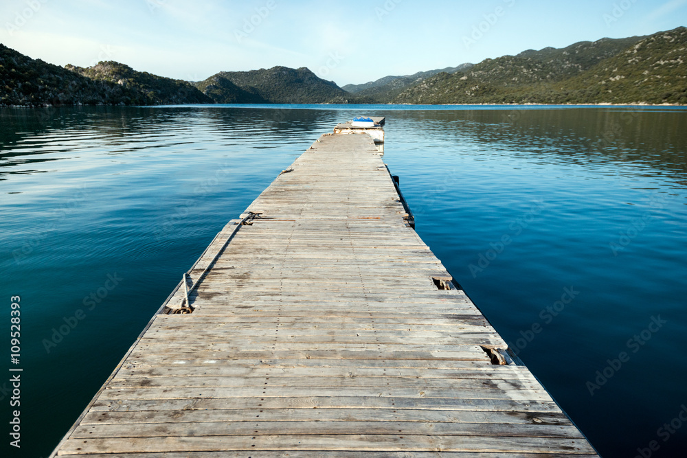 Naklejka premium pier