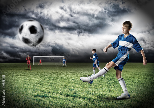 Young football champion