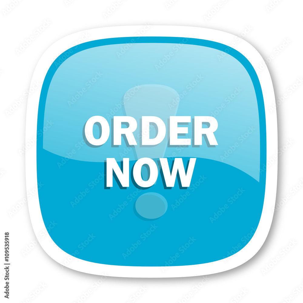 order now blue glossy web icon order now blue glossy web icon