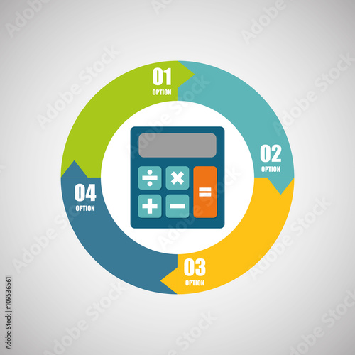 Money design. infographic icon. business concept, vector illustration