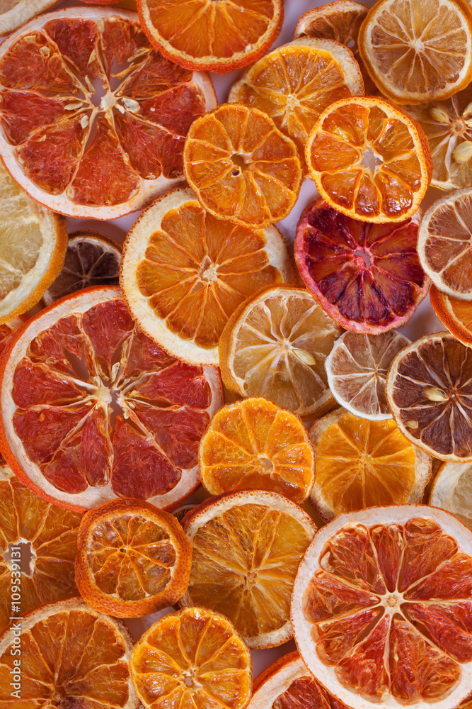 Dried citrus fruit Dried citrus fruit