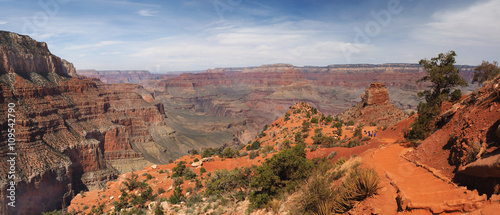 Pamorama of the Kaibab Trail, Grand Canyon