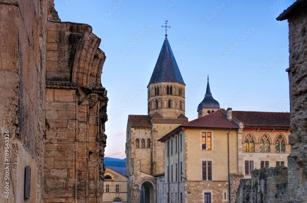 Cluny  - Cluny church in France