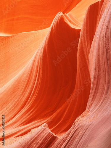 Closeup of Lower Antelope Slot Canyon Formation