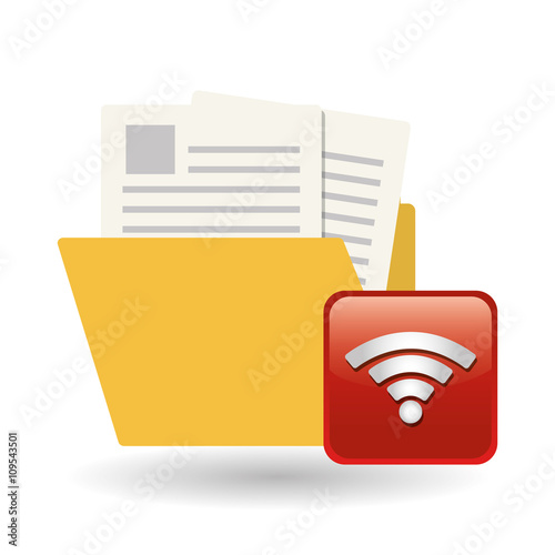 file design. social media icon. online concept