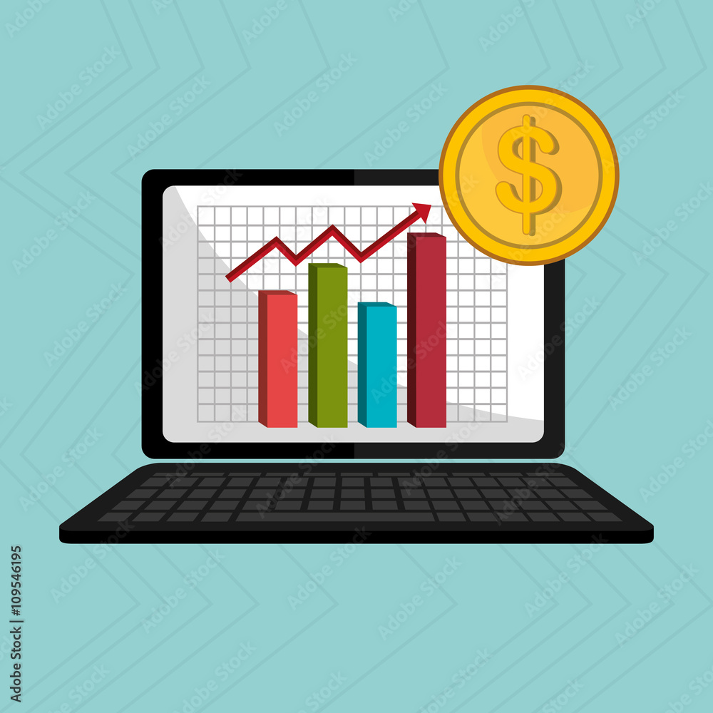 business flat icon design business flat icon design