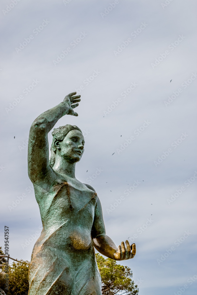 Fototapeta premium Dona Marina à Lloret de Mar