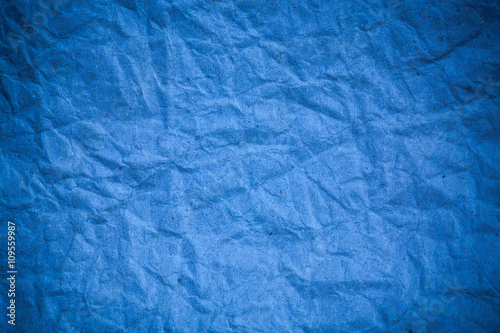 Wallpaper Mural Blue crumpled eco paper background. Torontodigital.ca