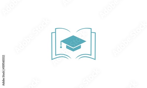 Education Logo Concept With Graduation