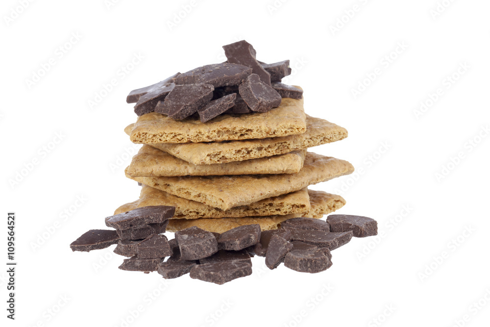 chocolate and crackers chocolate and crackers