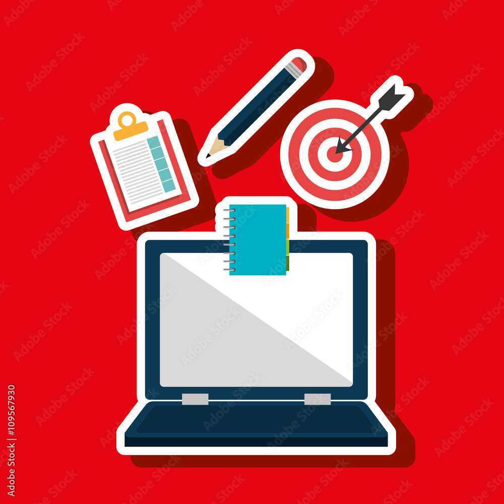 business flat icon design business flat icon design