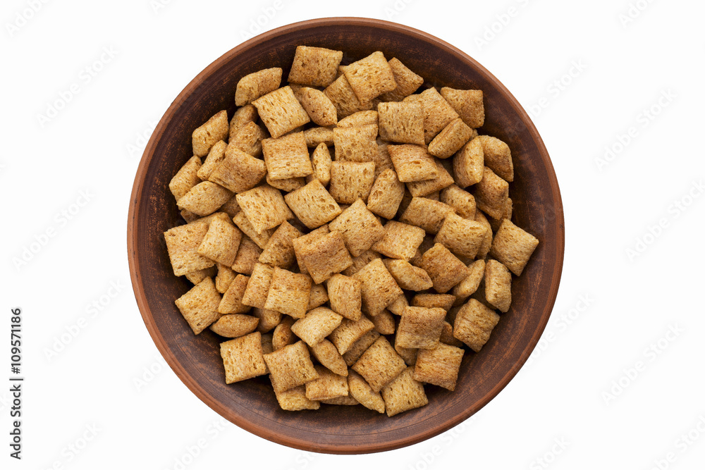 handful of dry cereal