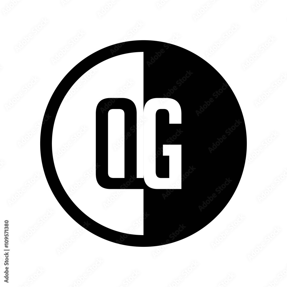 INITIAL CIRCLE HALF LOGO QG INITIAL CIRCLE HALF LOGO QG