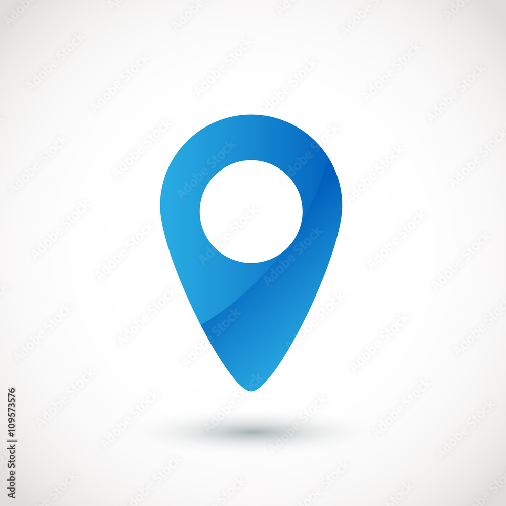Map marker icon. Vector Map marker icon. Vector