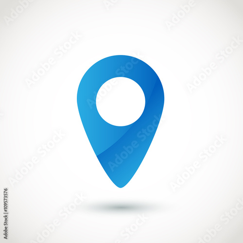 Free Download Map marker icon. Vector - GFXLoad