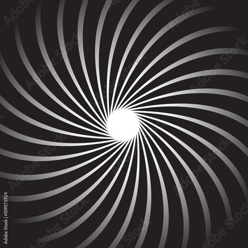 abstract twist  swirl  rays radial stylish background