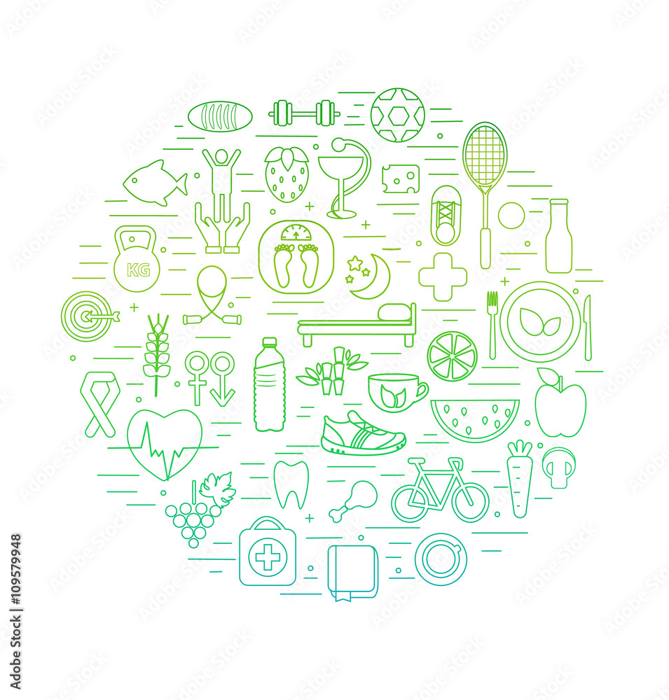 Concept of healthy lifestyle. Concept of healthy lifestyle.