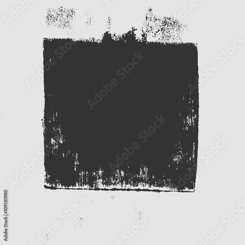 Pattern of geometric shapes in the form of a square on a white background. Vector art.