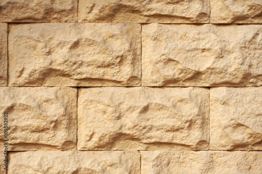Light brown brick wall. For the background and frames Light brown brick wall. For the background and frames