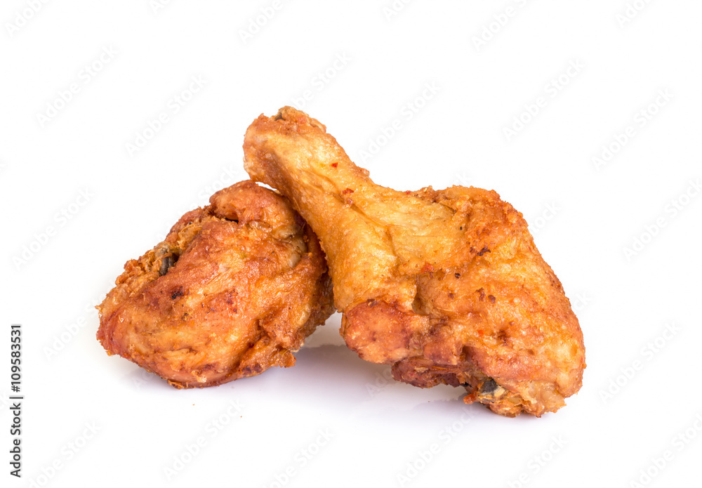 Golden fried chicken. Golden fried chicken.
