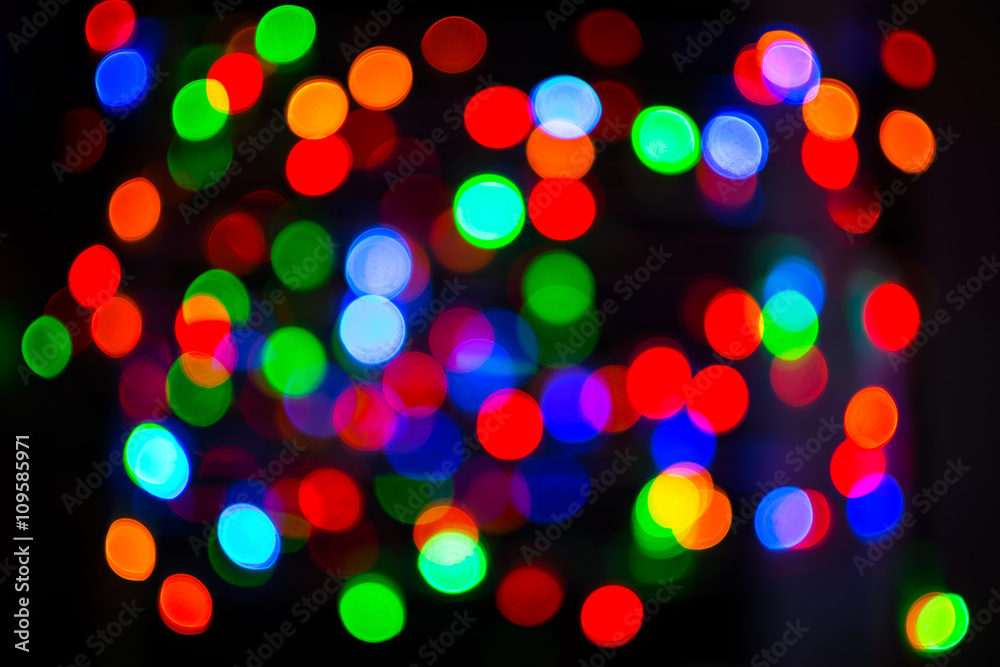 Holidays lights background Holidays lights background