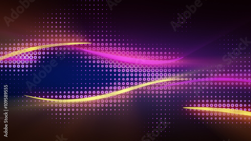 Shiny curves abstract background