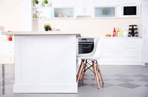 New modern kitchen interior
