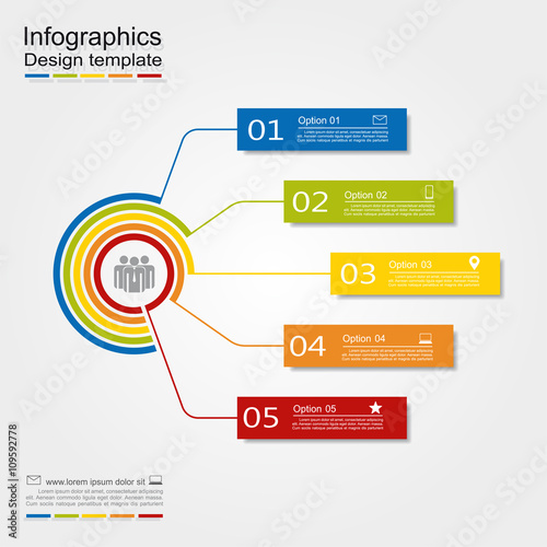 Infographic design template. Vector illustration.