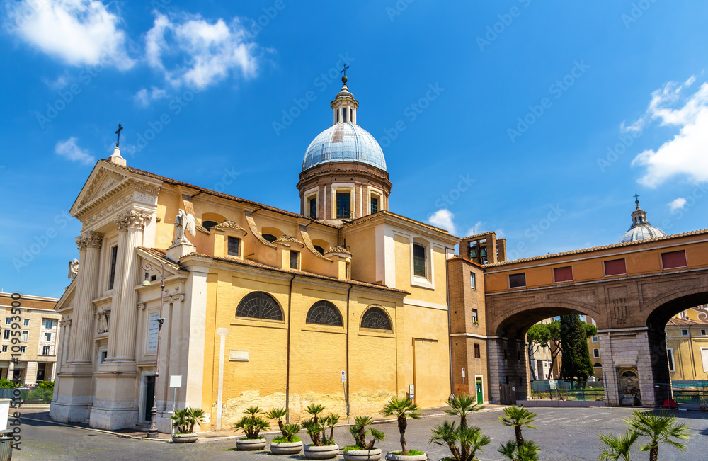 Church San Rocco in Rome, Italy