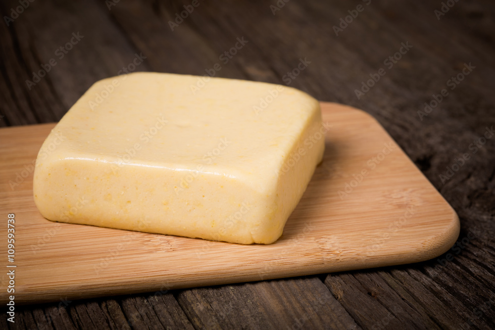 Vegan diy homemade feta cheese